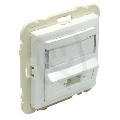 Kryt pro spojku SC APC Simplex/LC Duplex 90449 SGE ledová ELKO EP