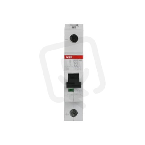 ABB S201MT-C6UC jistič 1F 6 A char. C 10kA 220V DC/253V AC pro kolejová vozidla