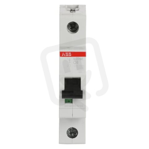 S201M-C6 1 fázový jistič 6 A char. C 10kA ABB 2CDS271001R0064