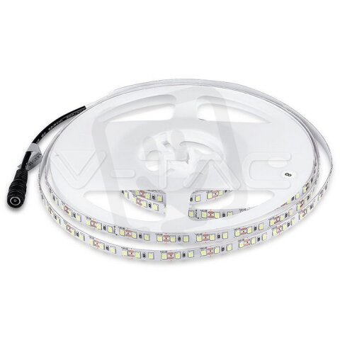 LED Strip SMD3528 120 LEDs White Non-waterproof, VT-3528 IP20 V-TAC SKU2002