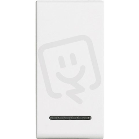 BTICINO LIVINGLIGHT KRYTKA SPÍNAČE NEUTRÁLNÍ PRO SIGNALIZAČNÍ PODSVÍCENÍ 1M BÍLÁ