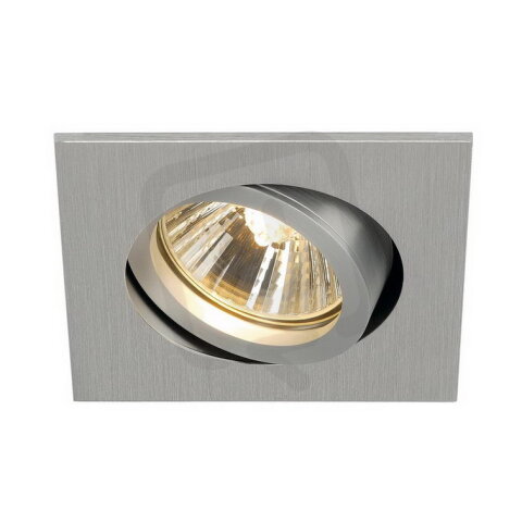 NEW TRIA 68 square vnitřní stropní svítidlo QPAR51 kartáč.hliník 50W SLV 1001996