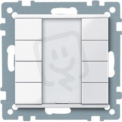 KNX tlač. panel 4-násobný plus, Active, System M SCHNEIDER MTN617425