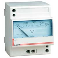 ANALOGOVÝ VOLTMETR 0-500V LEGRAND 004660