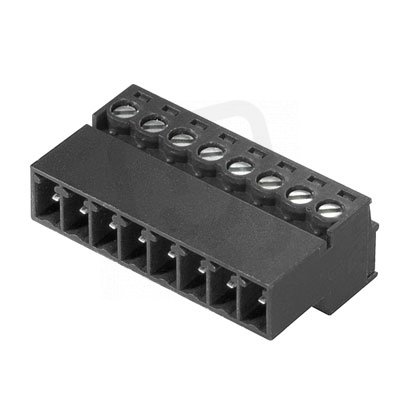 Zásuvný konektor DPS SCZ 3.81/09/180G SN BK BX WEIDMÜLLER 1970090000