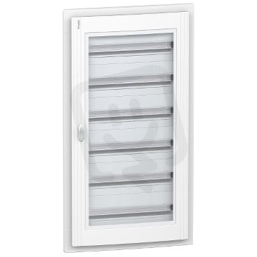 Pragma rozvodnice IP40 6x24 mod průhledné dveře SCHNEIDER PRA24624