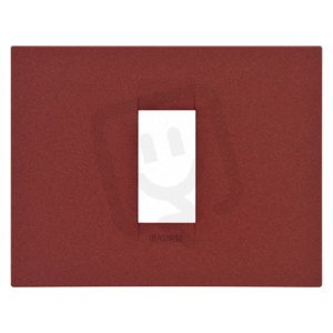 CHORUS Rámeček Geo 1násobný, rubínová GEWISS GW16401VR