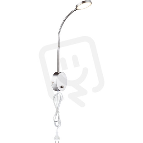 Nástěnné svítidlo PEGASI chrom LED 6W 11V, 450lm, 3000K GLOBO 24103W