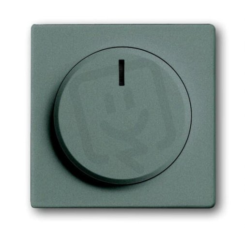 ABB Solo 6599-0-2980 Kryt stmívače s otočným ovládáním,s upevňovací maticí