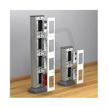 Schneider ISM20600 Post, 1-sided, for 2x140 mm modules, obslužný sloupek