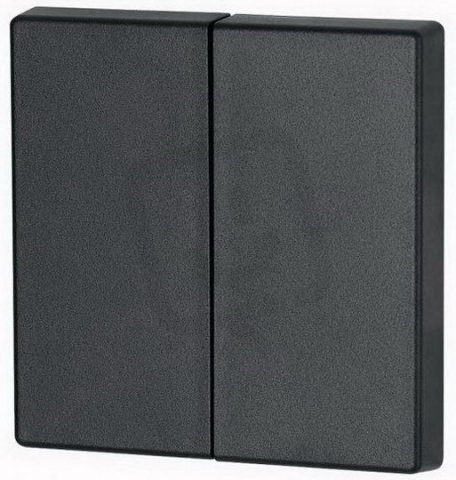 CWIZ-02/04 Kryt RF tlačítka 2x1/2 55x55mm Antracitová matná Eaton 126049