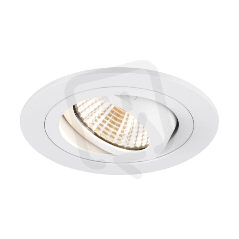 NEW TRIA 75 stropní vestavné svítidlo 2700K 38° IP 20 kulaté bílá SLV 1007401