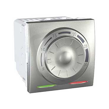 Unica Termostat otočný, Aluminium SCHNEIDER MGU3.501.30