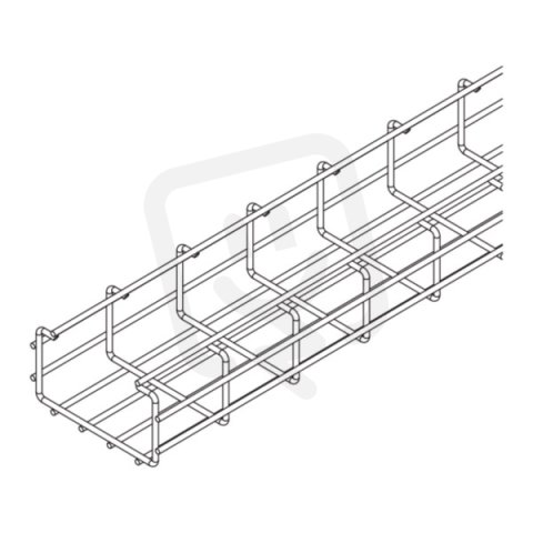 drátěný žlab 60x120 E, nerez PUK GROUP GI 12E