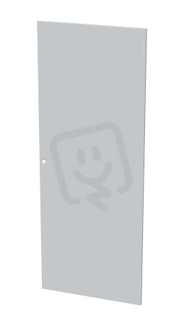 Dveře plechové pro LC-50, 42U, šířky 800, plné, RAL 7035, 1-bodový zámek