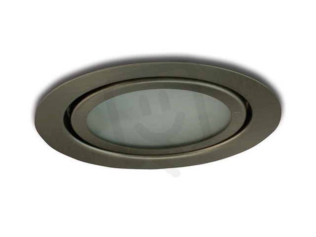 Nábytkové svítidlo NP zapuštěný hal. nikl broušený(nerez) PANLUX NPZ-G420/NB