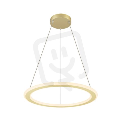 ONE FLAT PD, single, závěsná lampa, 180cm, 2700/3000K, PHASE, mosaz SLV 1007857