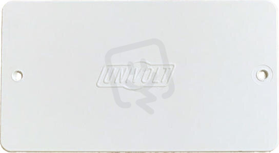 Víčko obrubové SBL2 PVC WH pro odbočnou krabici UNIVOLT 009336