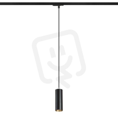 MAVRO pro jednookr. lištu závěsná černá/zlatá 230V LED 12W 38° 3000K R13982