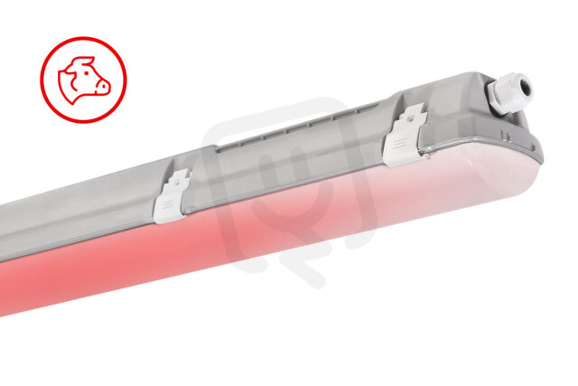 Průmyslové svítidlo PRIMA 1.4ft ABS 6400/840 RED 38W IP66 TREVOS 107002