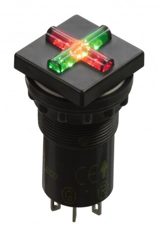 Ukazatel stavu SUS-03.T.Q G/R/Y 125DC d22mm ELECO 31112605