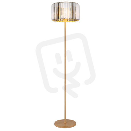 Stojací lampa RUN dřevo 1x60W E27 IP20 GLOBO 40220146