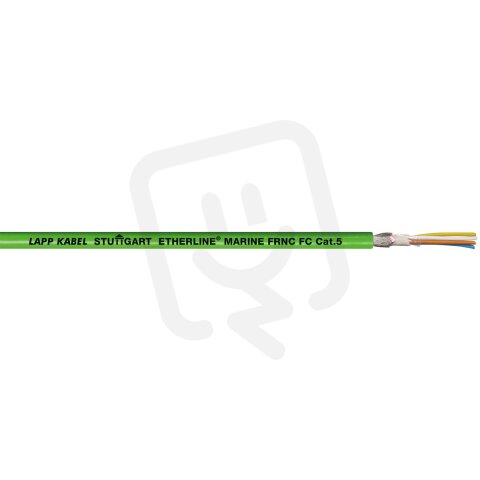 Ethernetový kabel ETHERLINE MARINE FRNC FC CAT.5 2x2xAWG22 LAPP 2170889