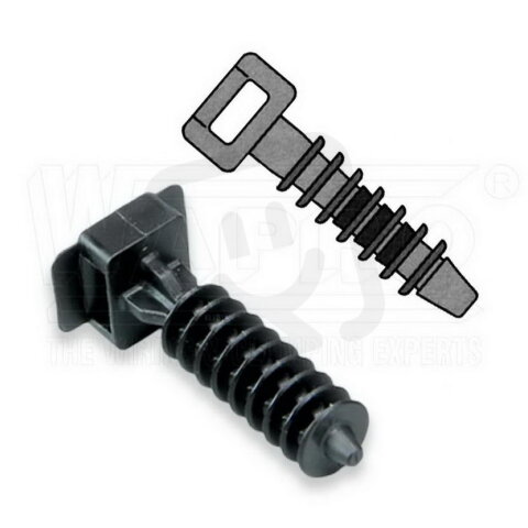WAPRO HMP-5 hmoždinkové příchytky pro pásky,pro pásky do š.4,8mm