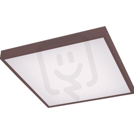 Stropní a nástěnné svítidlo Quatro panel S 550x550 hnědá 3x36W IP20 2G11