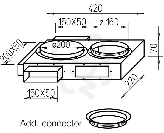 Skříň rozváděče  FK-VK HELIOS 2987