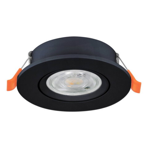 Vestavné svítidlo BARRANCO LED-CCT d90 4,5W IP20 černá EGLO 902264