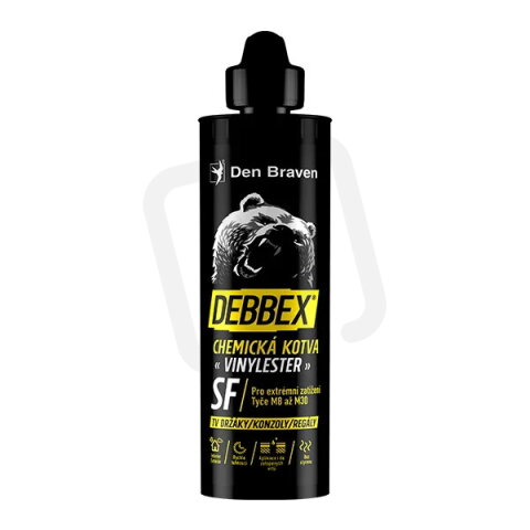 Chemická kotva VINYLESTER SF DEBBEX 410ml DEN BRAVEN 74024BD