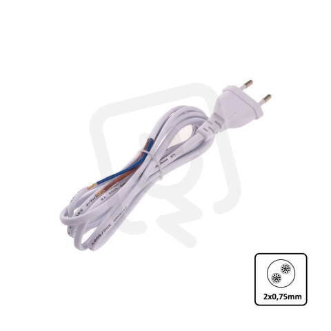 Flexo šňůra 2m 2x0,75mm2 T-LED 111285