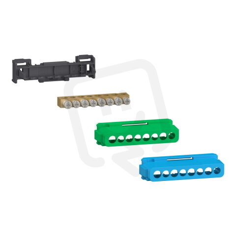 Nulový/zemnicí můstek 8 svorek SCHNEIDER LGYT2A08