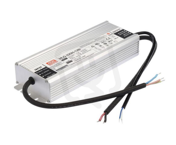 Stmívatelný zdroj pro LED 321W 54V 5950mA MEAN WELL HLG-320H-54B