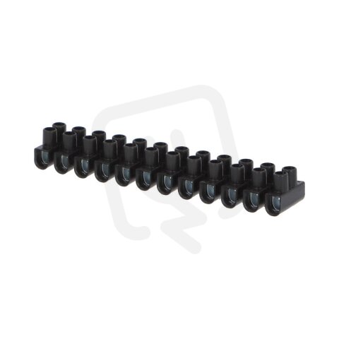 Instalační svorkovnice PA2U, 12x0,5÷4mm2, T85, PP, černá ELEMAN 1101030