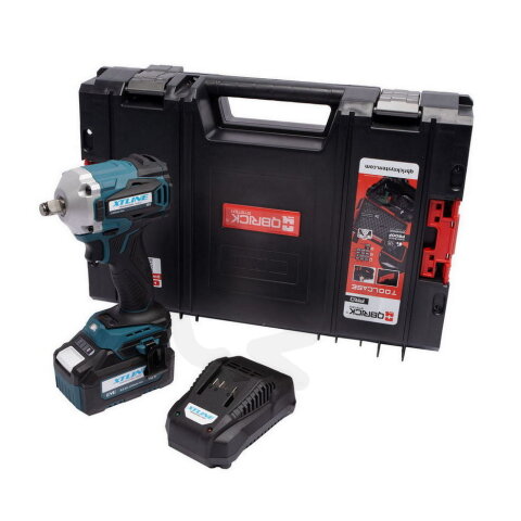 Aku rázový utahovák na 1/2" hlavice bezu