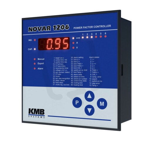 Regulátor jalového výkonu KMB SYSTEMS NOVAR 1206 4 CZ