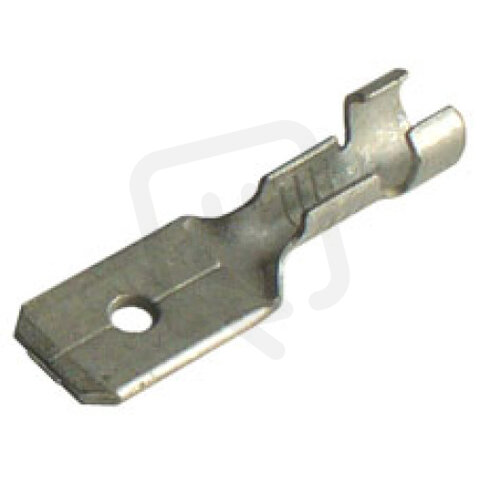 Mosazný kolík cínovaný, průřez 0,5-1,5mm2/6,3x0,8mm (PK1,5-M608-V) MKC 1,5-68