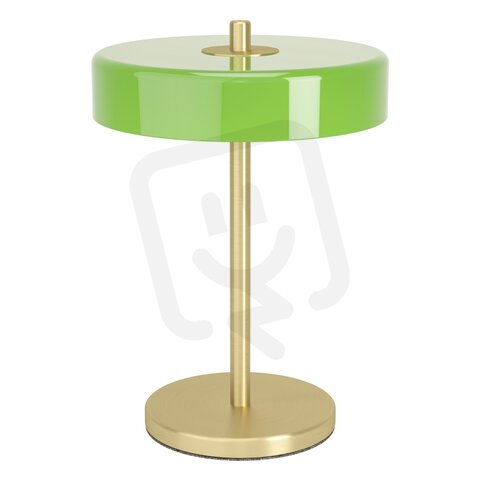 TL/2 E14 MESSING/GLAS GRÜN SALVE