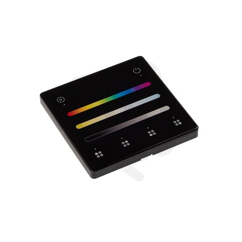 dimLED ovladač OV LNS-B RGB+CCT černý