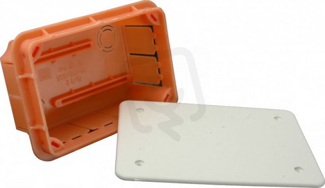 SEZ-CZ Pp/t 5 Universální krabice pod omítku 130x130x70