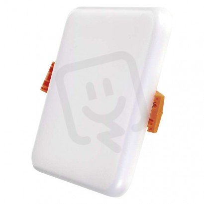 LED vestavné svítidlo VIXXO, čtvercové, bílé, 7,5W neutr.b.,IP65 EMOS ZV2122