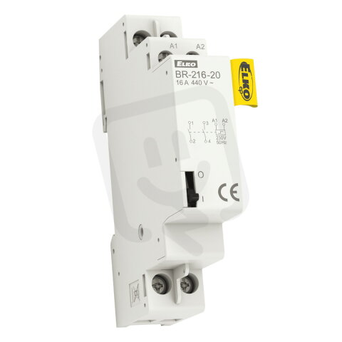 Relé modulové BR-216-20/230V bistabilní Elko Ep