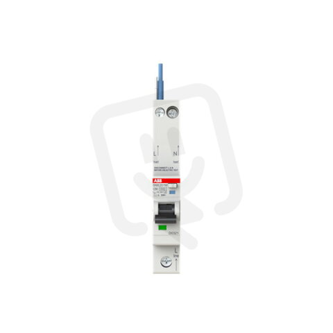 ABB DSE201 M C50 A300 kombinace jistič/chránič 1P+N 1M 10kA 50A 300mA C A