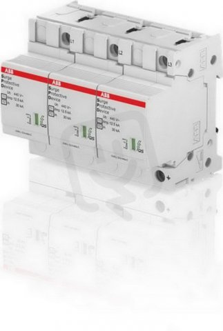ABB OVR T1-T2 3L 12,5-440s P QS Přepěťová ochrana T1+T2 12,5-440kA