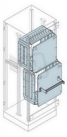 Kompartmentová skříňka pro IS2, 200x800
