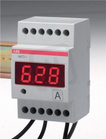 AMTD-2  ampérmetr digitální pro = proudy