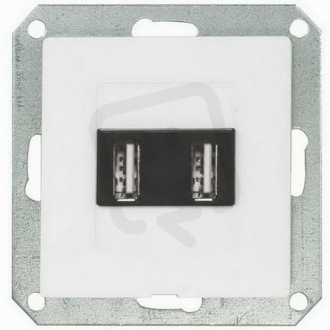 Zásuvka 2xUSB PREMIUM 2USB/S GREENLUX GXKP058