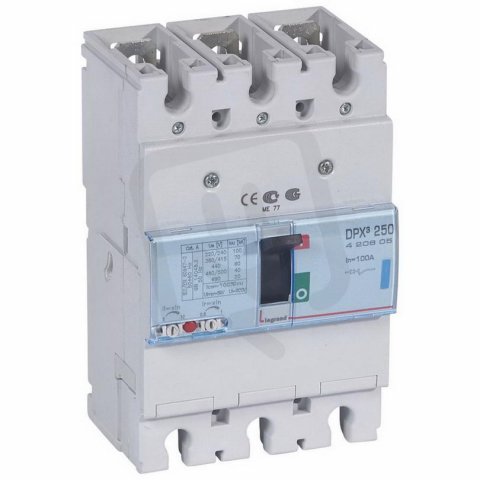 DPX3 250TM 3P 100A 70KA LEGRAND 420605